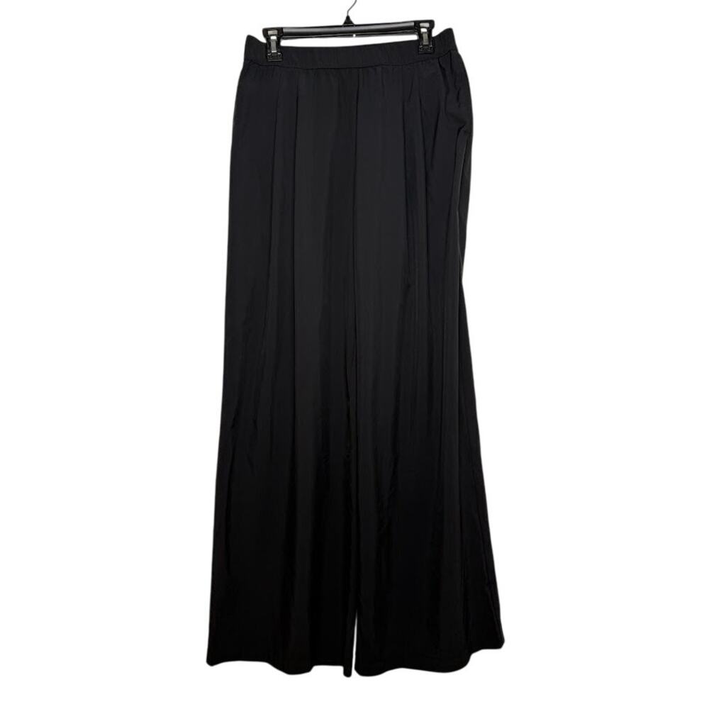 Halara Women's Breezeful High Waisted Wide Leg Quick Dry‎ Pants Pockets Black L